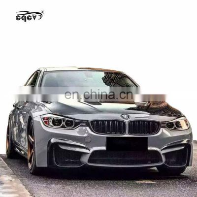 Lingmai style body kit for BMW 3 series f30 f35 front bumper rear bumper side skirts and fenders for BMW F30 F35