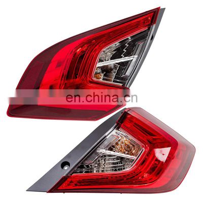 33500TBAA01 Hot Sale Car lighting System Taillights Led Rear Lamp for Honda Civic 2016 - 2018