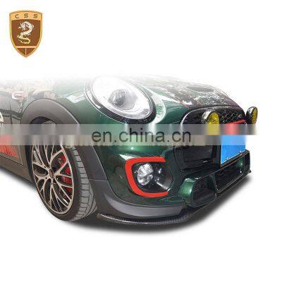 CSS AG Style Body Kit Carbon Fiber Bumper Lip Diffuser Side Skirts For Mini R55 R56 R57 Engine Hood