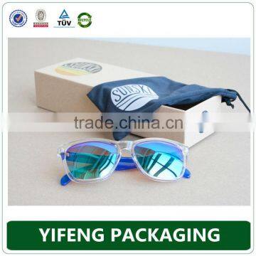 Custom decorated cardboard box sunglasses for gift