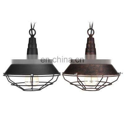 Vintage Industrial Ceiling Light Metal Lamp Fixture American-style Village Style Retro Pendant Light Lamps