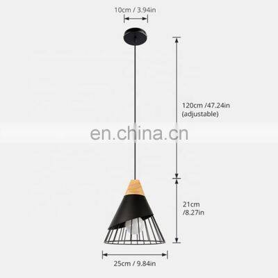 American Chandelier Wrought Iron Lamps Modern Minimalist Atmosphere Bedroom Dining Room Lamp Country Living Room Chandelier