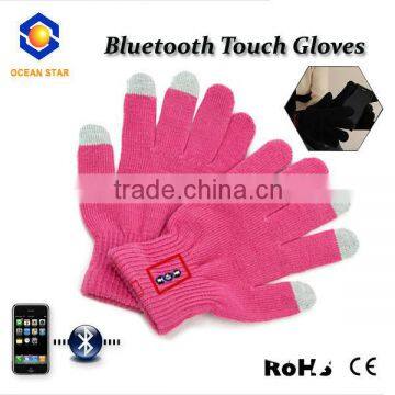 Bluetooth glove with Touch Screen Gloves for phone talking