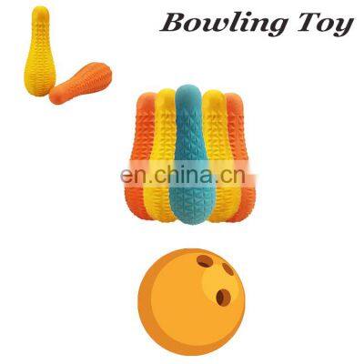 Wholesale New Design Bowing Ball Shape Rope Toy Interactive Funny Tug Toy Accept Custom Color Dog Toys