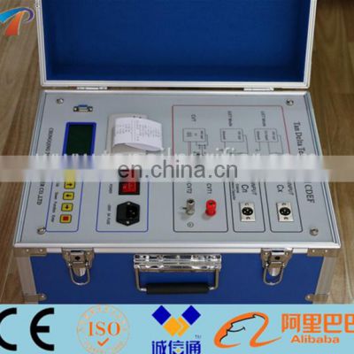 Selected power transformer test equipment,capacitance and dissipation factor measuring instrument,tan delta tester