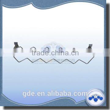 Metal Chrome Wave Shoes Rack for Slatwall
