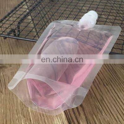 Food Grade Recycle Stand Spout Pouch For Jelly Juice Liquid Food Packaging