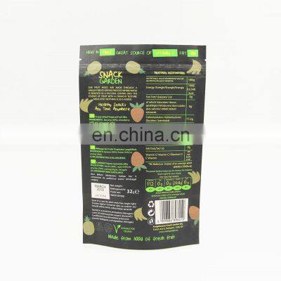 Custom Printed Packing Zipper Food Packaging Plastic Foil Biodegradable Dried Fruit Nuts Mylar Bags