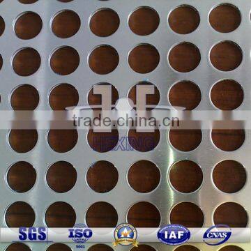 perforated metal mesh galvanized and punched round hole