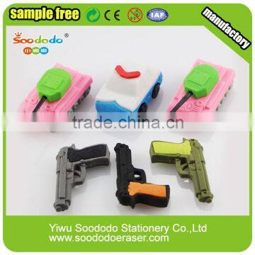 3d gun shaped eraser