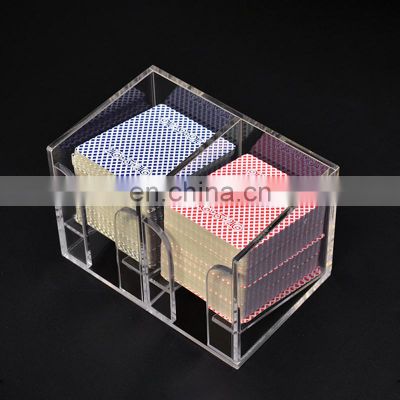 2021 New Arrival High Quality Customized Acrylic Transparent Six-Deck Discard Tray