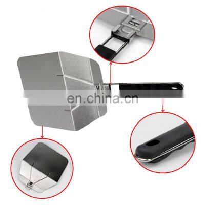 Modern 2021 Shovel New Long Handle Large Super Foldable Stainless Steel Detachable Metal Pizza Peel photo-3
