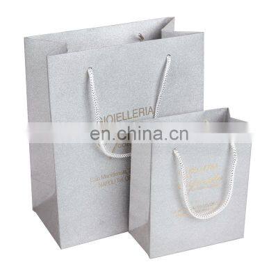 Wholesale Luxury Black Shoes Clothes Packing Paper Bags Printed Custom Logo Clothing Shopping Gift Jewelry Packaging Paper Bag photo-5