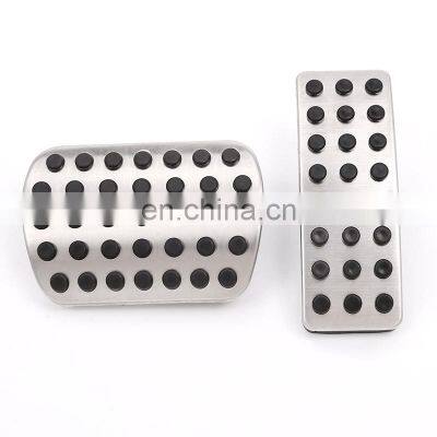 2pcs Car Gas Fuel Brake Pedal For Mercedes benz A-Class W176 B W246 CLA C117 GLS GLE W166 ML R Class W251 Accessories