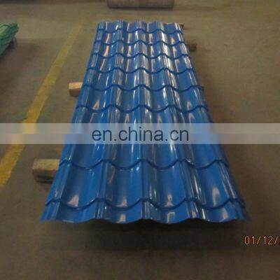 Cgcc Ral7021 Color Coated Corrugated Sheet Galvanized Iron Sheets photo-3