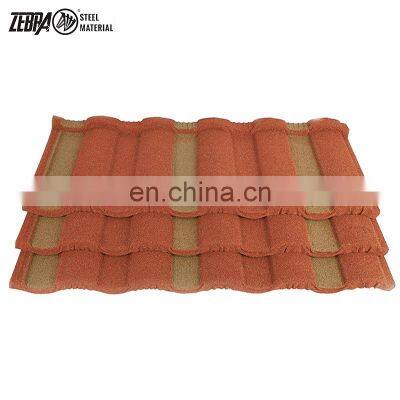 stone  sand coated steel roman terracotta  metal aluminium  roofing  tiles price