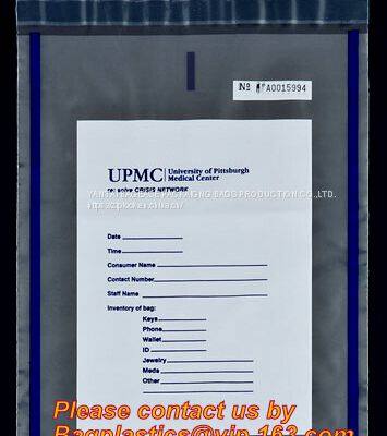 Temper Evident Security Plastic Cash Bank Deposit Bags, Steb Security Plastic Money Pe Bank Deposit Coin Security Pouch photo-2