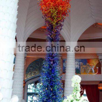 2014 New Style Star Hotel Glass Plant Sculpture --Hot Saling