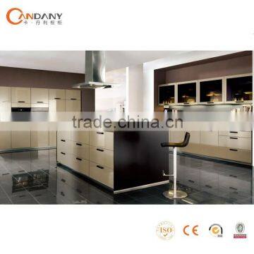 High gloss painting mdf kitchen cabinet design