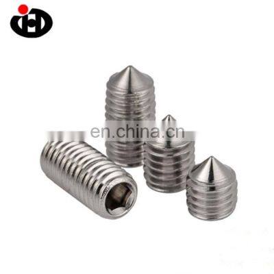 High Quality Stainless Steel GB78 Hex Socket Cone Point Screw photo-3
