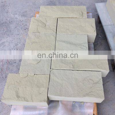 Own quarry european style beige building sandstone natural surface paving  stone