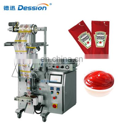 10 gram sachet ketchup tomato sauce liquid packing machine