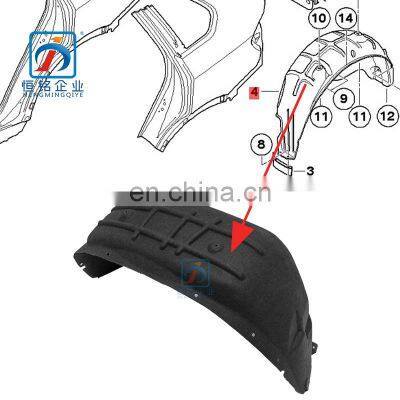 CAR PARTS X5 Series E70 REAR FENDER PLASTIC INNER MUDGUARD FOR BMW 51487248209