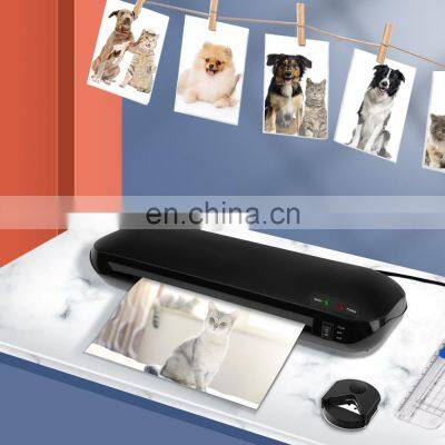 Professional Office Photo/Paper/Documen Automatic Quick Warm-Up Plastic A3 Cold And Hot Laminator Machine photo-2