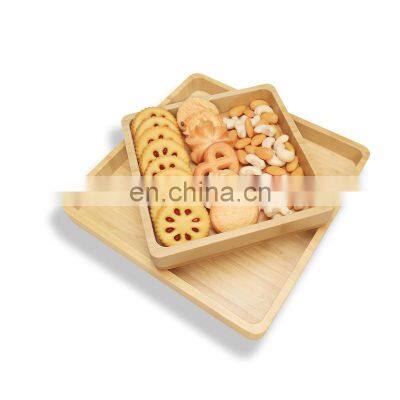 Double Dish Holder Bowl Pedestal and Sunflower Seed Nut Bowl with Shell Storage and Magnetic Holder