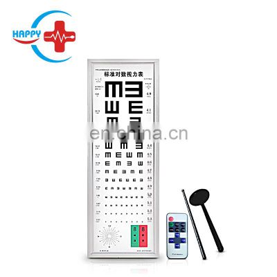 HC-M126 standard logarithm snellen visual chart for Ophthalmology