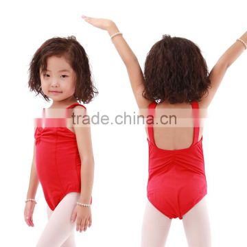 Kids Hot Sale Pinch Front and Back Ballet Dance Leotards Costumes