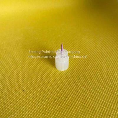 China sustomized ceramic capillary for Israel semiconductor packing of LED