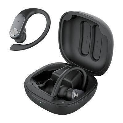 Wireless Sport Headset Battery Waterproof Bluetooth TWS Earbuds In-Ear Hearing Aid Earhook Silent Disco Noise Cancellation