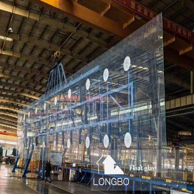 8-19mm Jumbo Size Clear Tinted Float Piece Glass for Building photo-2