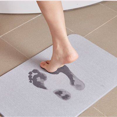 Factory Wholesale Quick Drying Diatomite Stone Bath Mat & Coasters for Bathroom, Kitchen, Office