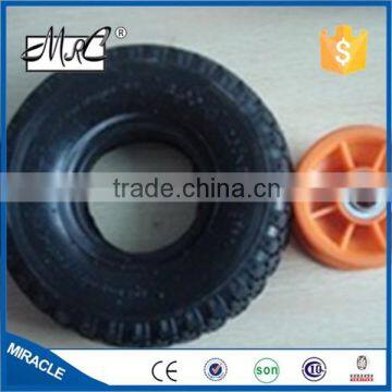 MRC high quality 10 Inch small pneumatic wagon tyre rubber wheelbarrow wheel tire 3.00-4