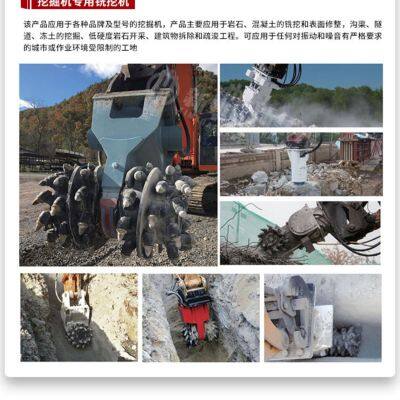 Hydraulic Excavator Slotting Machine Trenching Machine Trenching Machinery photo-2