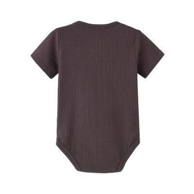 Newborn Bodysuit Baby Clothes Short Sleeves Kids Romper Climb Crawl Suit Children's Pajama Onesie Jumpsuit photo-3