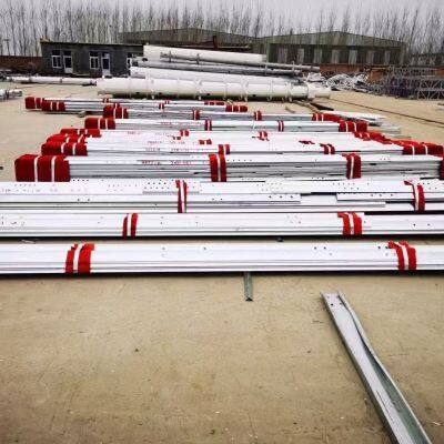 Steel Structure Microwave Antenna Communication Tower, Angle Steel 5G Signal Mobile Communication Base Station Tower photo-4