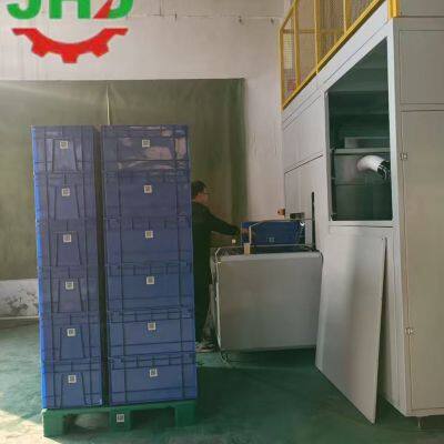 High-efficiency Continuous Sprinkler Cleaning Line of Turnover Box photo-3