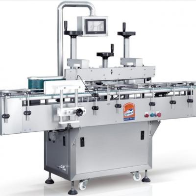 Cumpliente con la normativa CE, máquina de etiquetado automático de botellas BPT-200