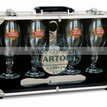 Hot sale! transparent display case for wine