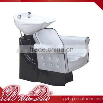 Hairdressing Styling Furniture Seats Fiber Glass Shampoo Sink Chair Comfortable Lavacabeza Beauty Salon Station