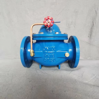 Custom 200X Ductile Iron Pn16 Automatic Water Supply Remote-Control Valve Control Valve for Hydraulic Casting Water photo-5