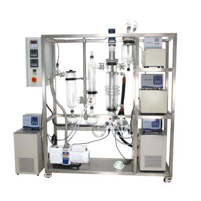 Oil Wiped Film Distillation Oil Wiped Film Evaporator Lab Molecular Distillation Closed Loop Extractor