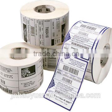 white gloss inkjet mailing and shipping self adhesive labels