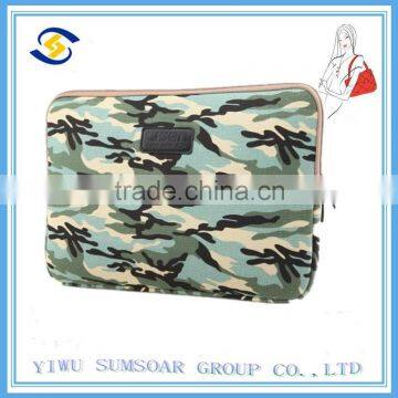 2015 new style fashion camouflage 19 inch laptop sleeve