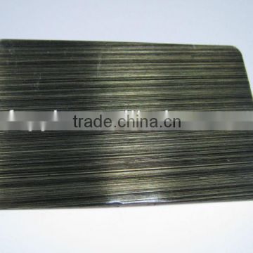 304 hairline antique brass coating stainless steel sheet china manufacturer