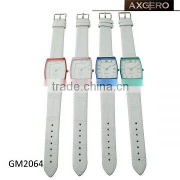 2014 China Manufacturer Square Leather All Type of Wrist Watch photo-4