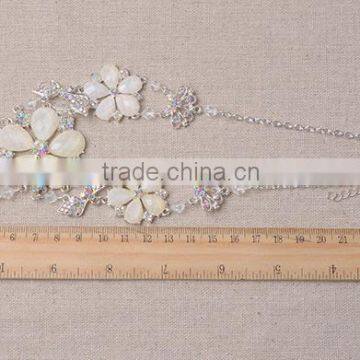 2016 China Wholesale Fashion Tassel Beads Flower Necklace Set photo-5